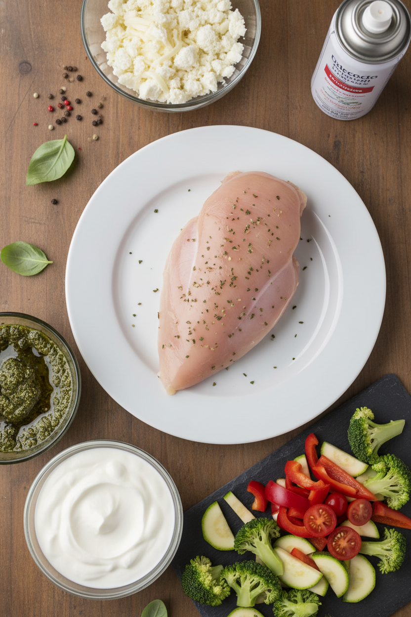 Pesto Chicken Quesadillas in Fifteen Minutes