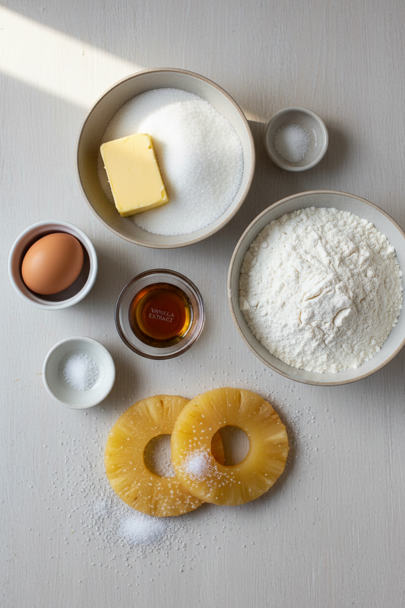 Pineapple Upside Down Sugar Cookies