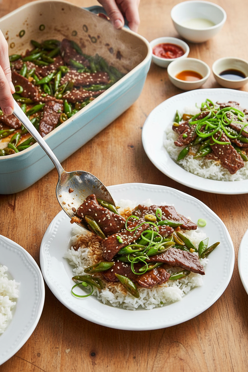 Quick Beef and Snap Pea Stir Fry