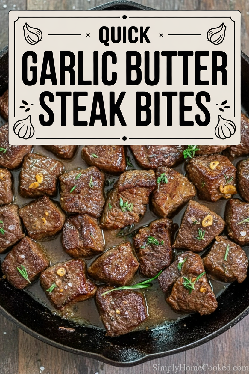 Quick Garlic Butter Steak Bites