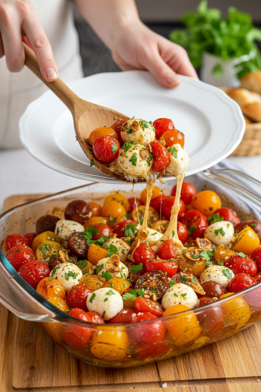 Quick Tomato Mozzarella Salad