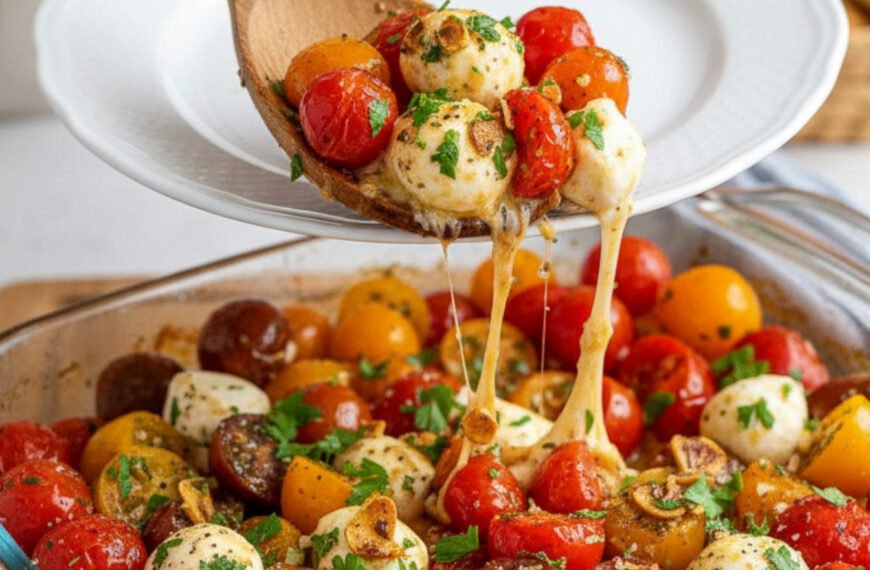 Quick Tomato Mozzarella Salad
