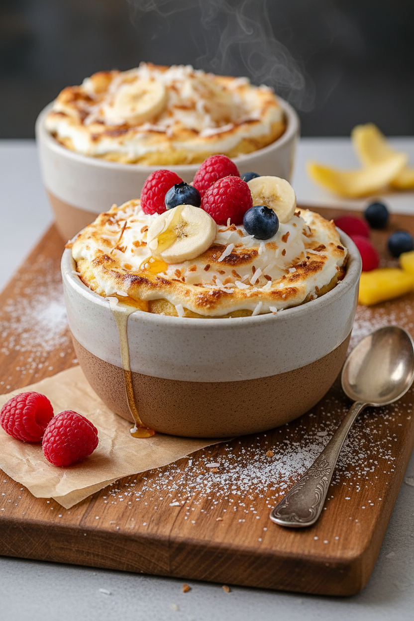 Raspberry Coconut Pineapple Smoothie