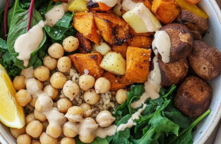 Roasted Root Vegetable Fiber Bowl