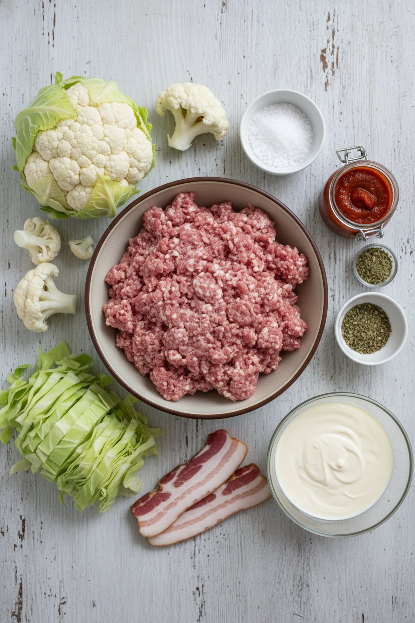 Savory Cabbage Bundles with Low-Carb Filling