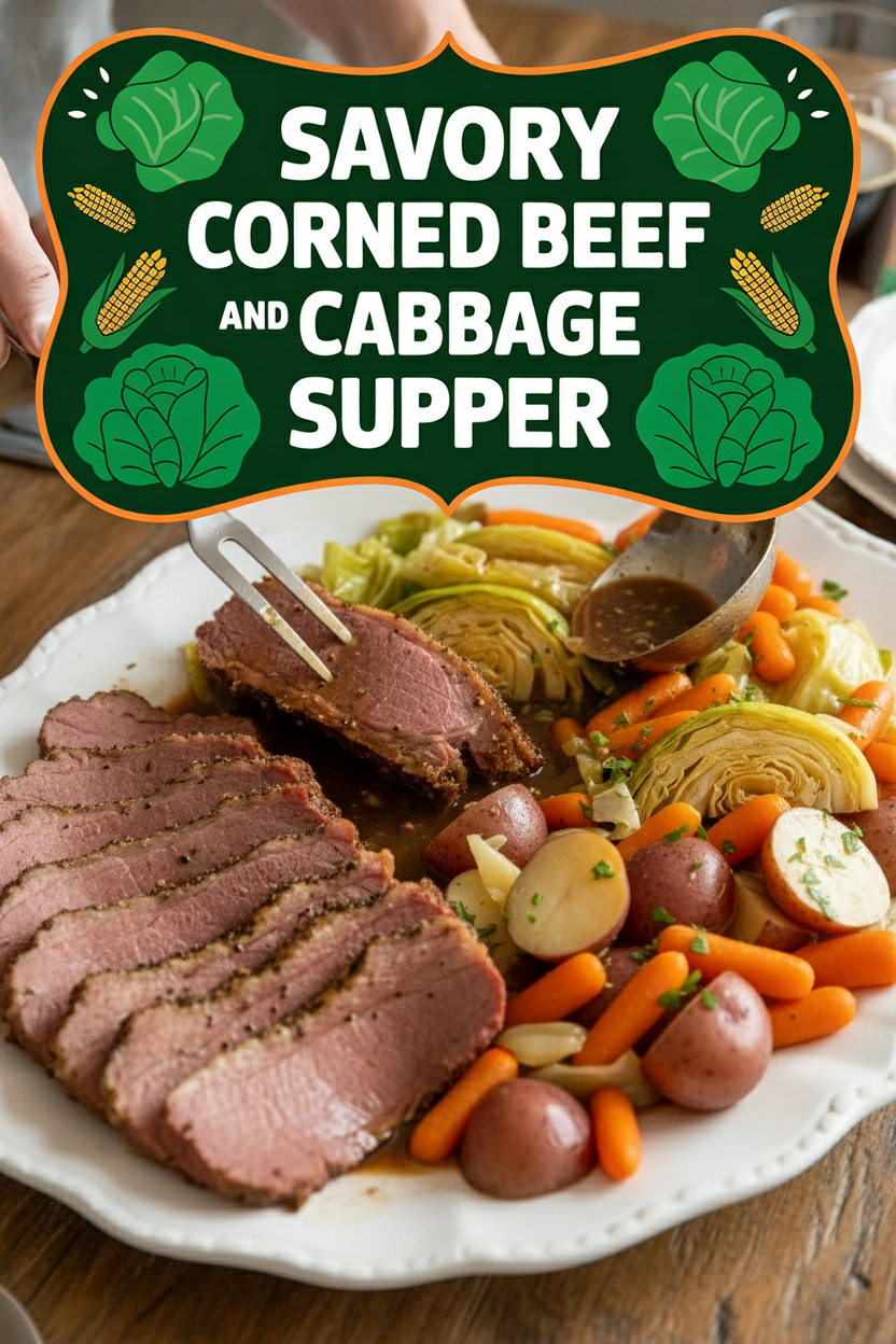 Savory Corned Beef and Cabbage Supper