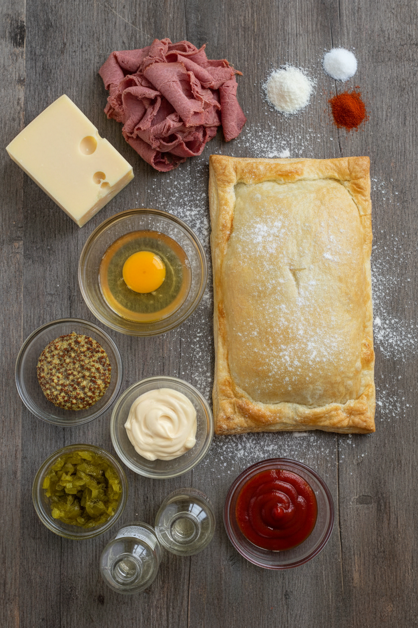 Savory Corned Beef and Swiss Sliders