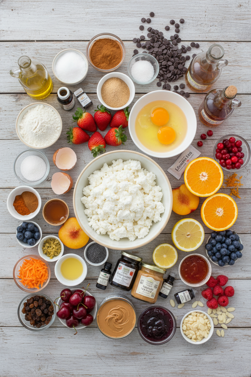 Savory Cottage Cheese Breakfast Muffins