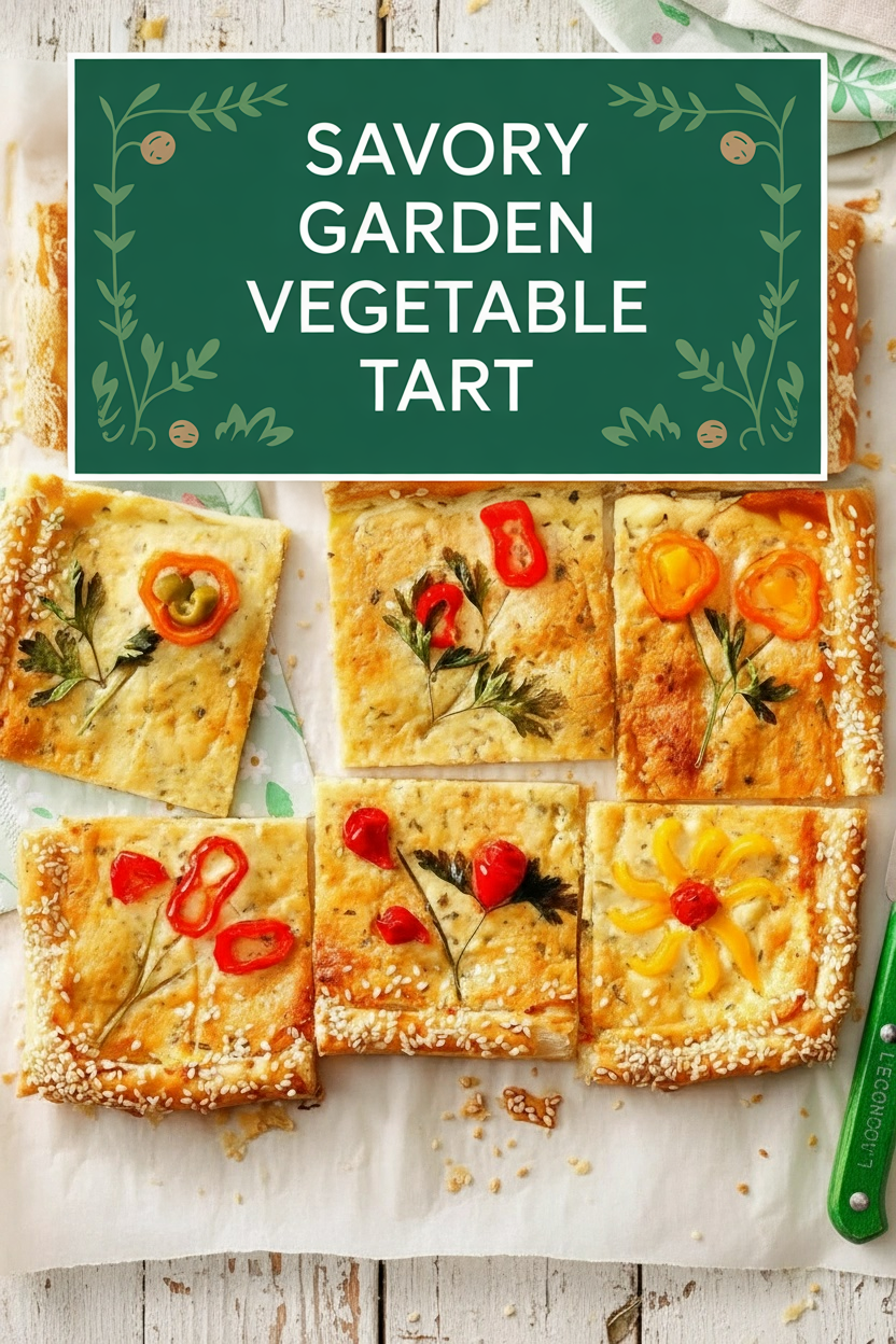 Savory Garden Vegetable Tart