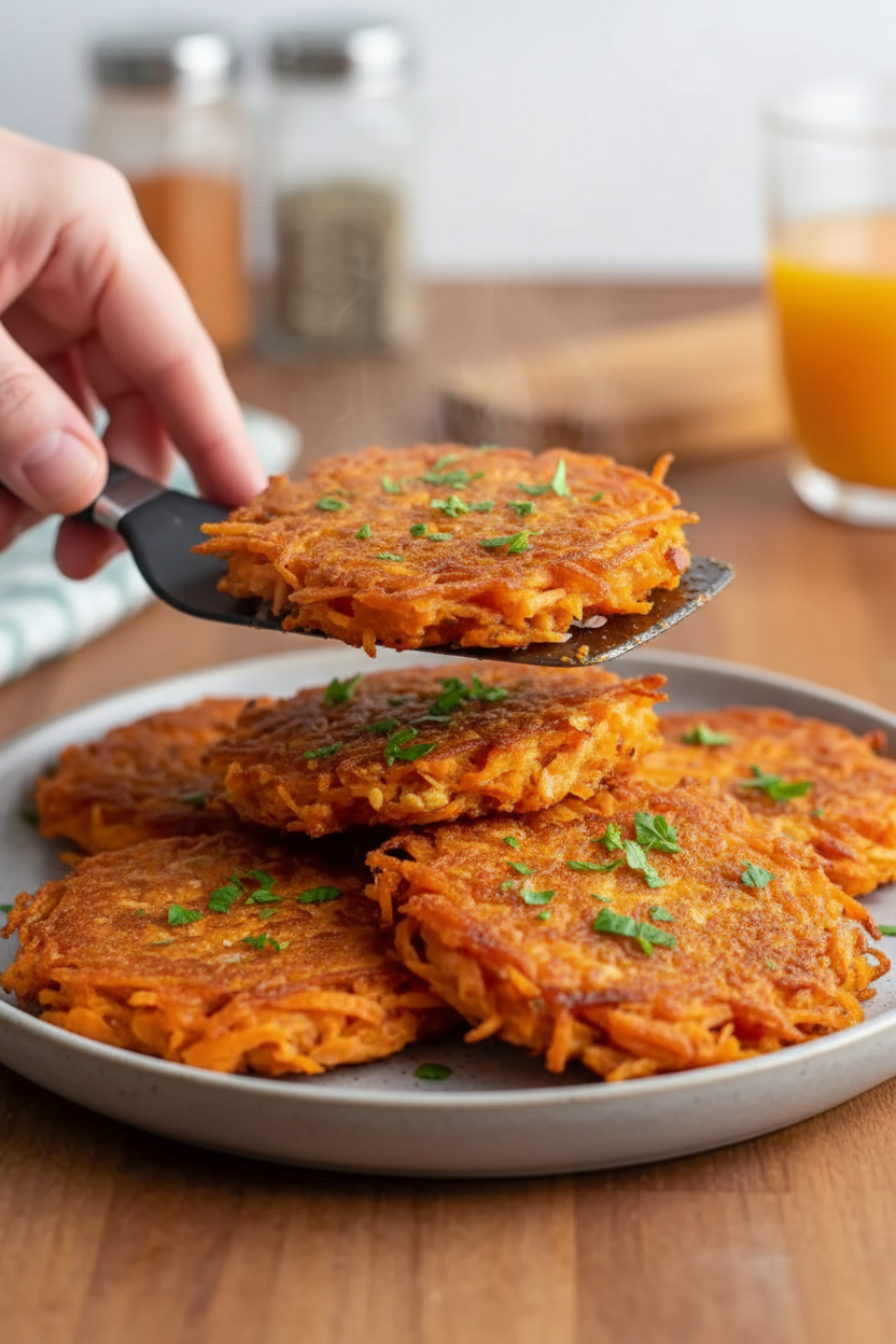 Savory Sweet Potato Hash Browns Recipe