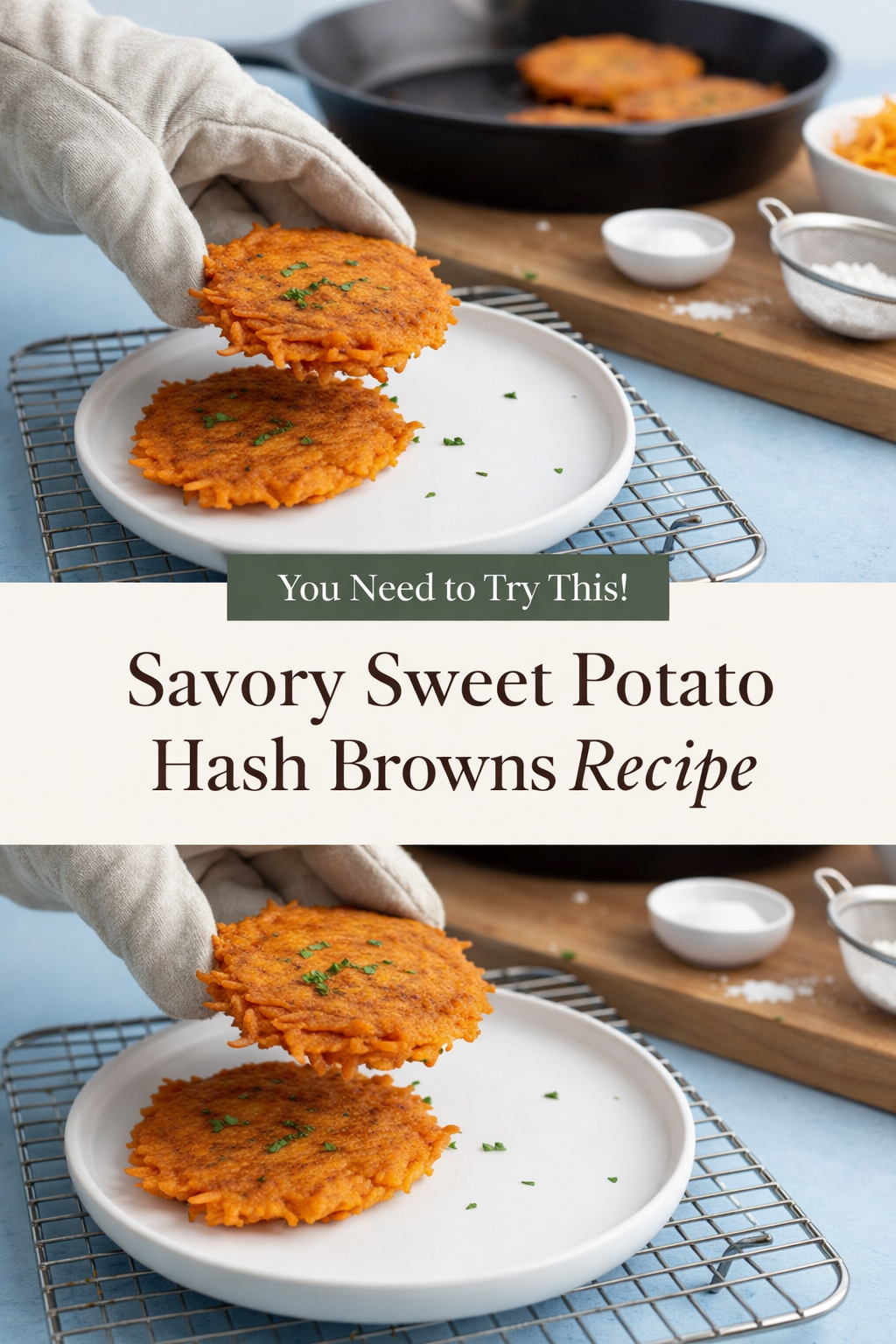 Savory Sweet Potato Hash Browns Recipe