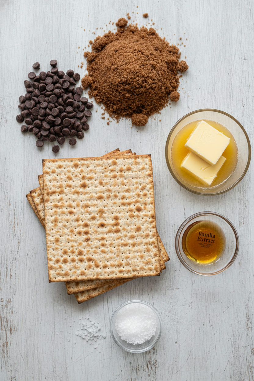 Sea Salt Matzo Toffee Passover Crack