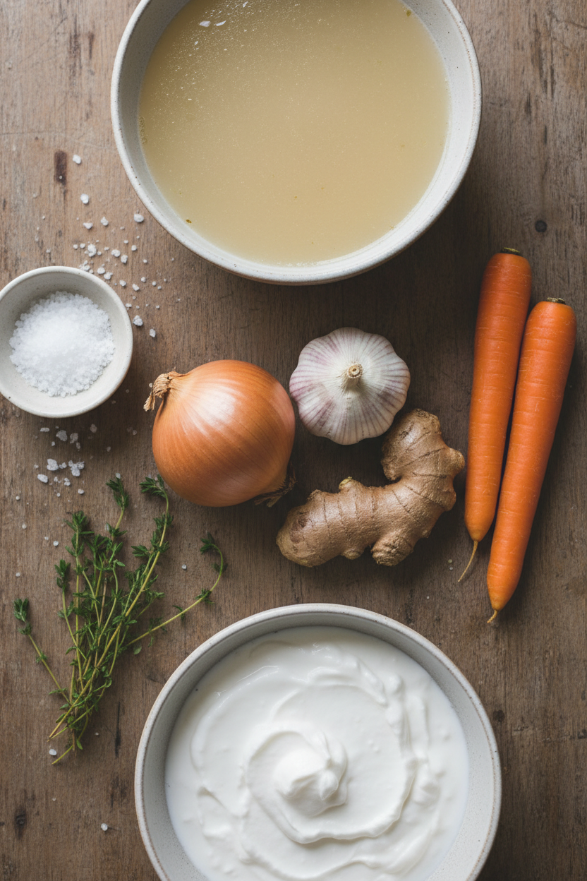 Silky Carrot Ginger Bisque