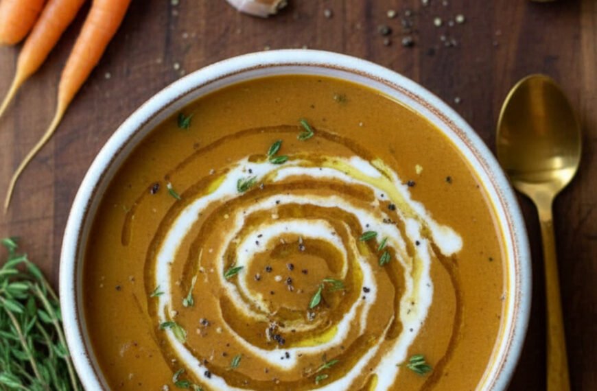 Silky Carrot Ginger Bisque