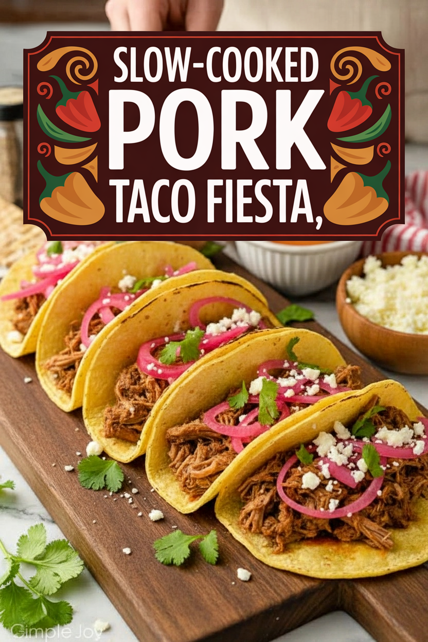 Slow-Cooked Pork Taco Fiesta