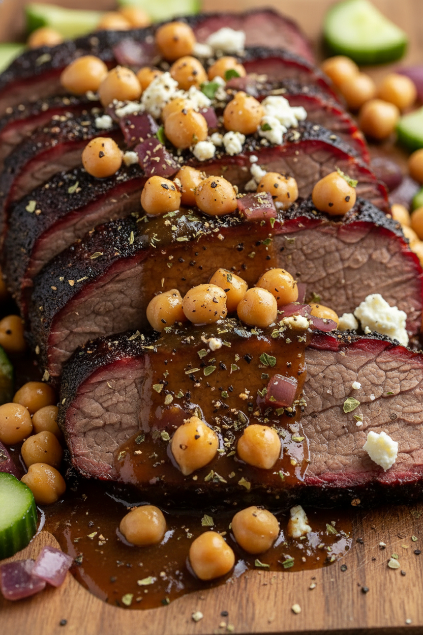 Slow Cooker Smoky Brisket with Rich Gravy