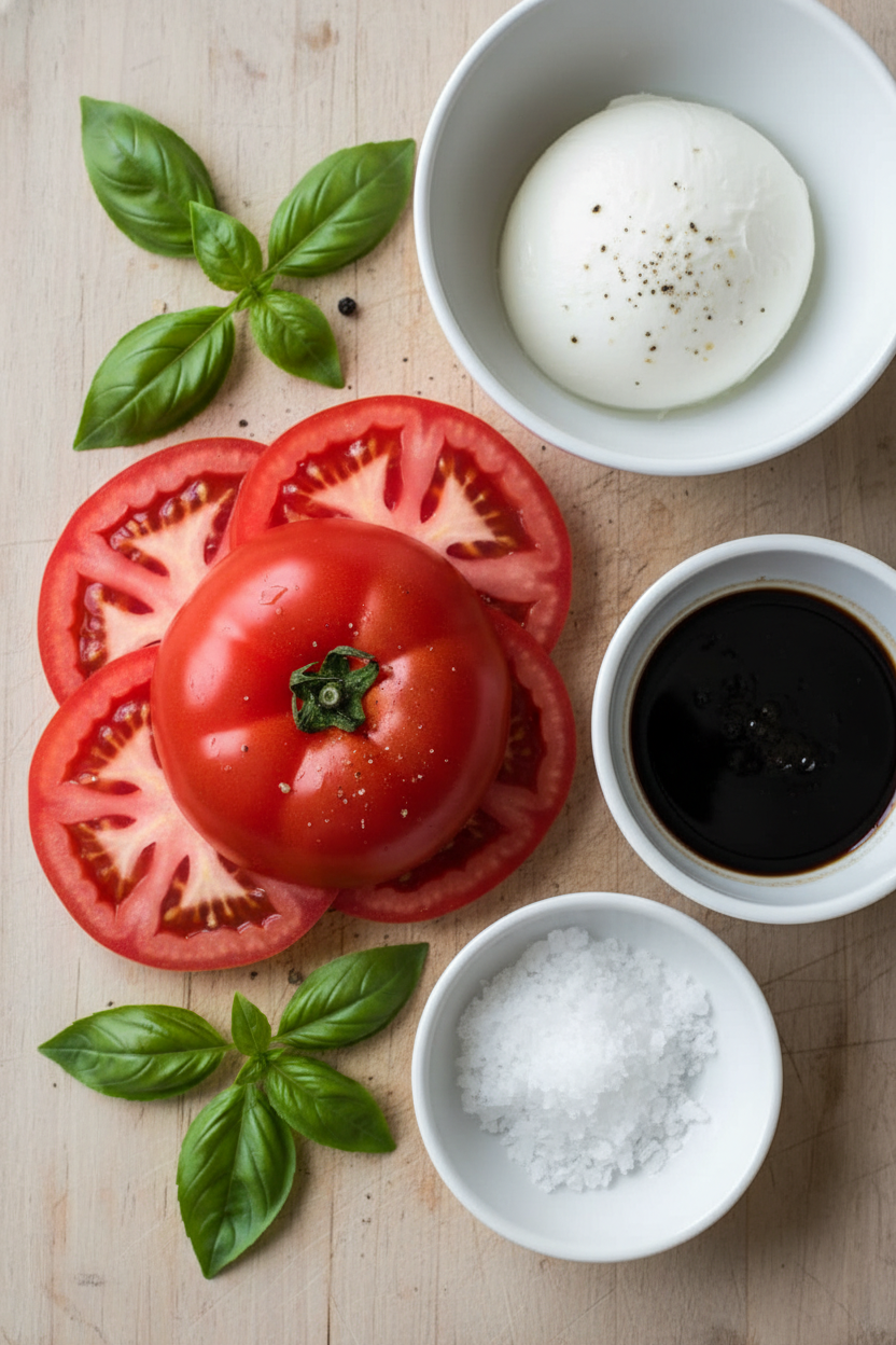 Speedy Caprese Skewers with Balsamic Drizzle