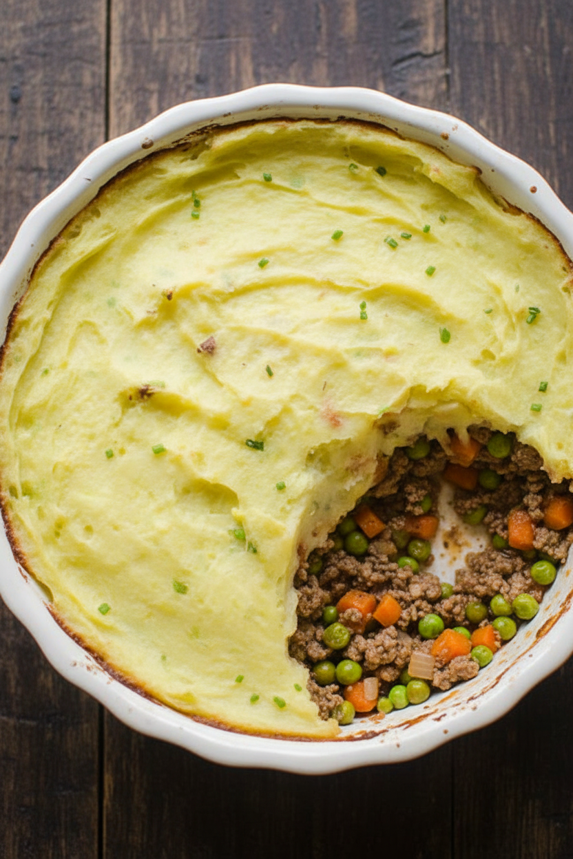 Spring Lamb and Pea Shepherd's Pie