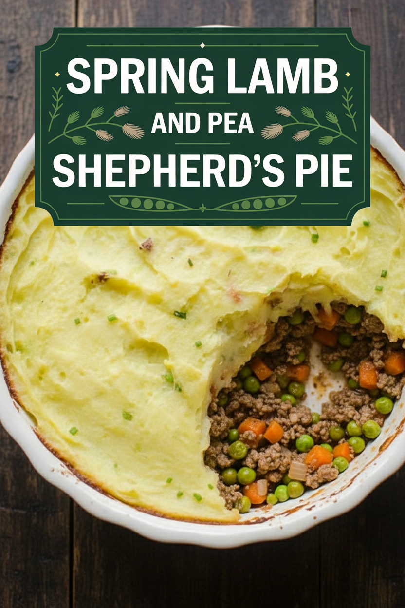 Spring Lamb and Pea Shepherd's Pie