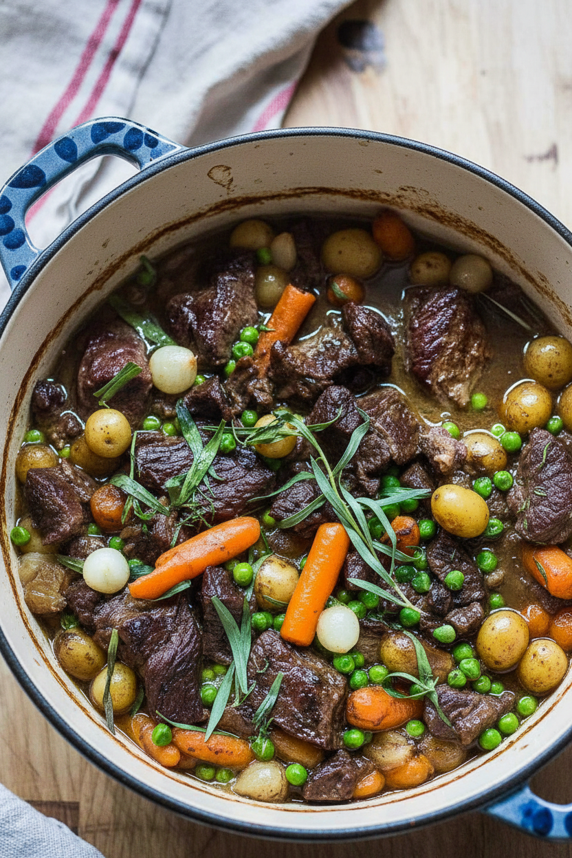 Spring Lamb and Potato Stew