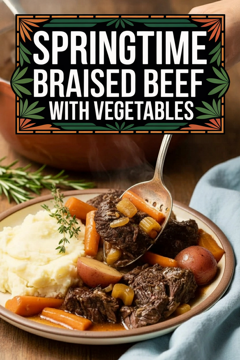 Springtime Braised Beef with Vegetables