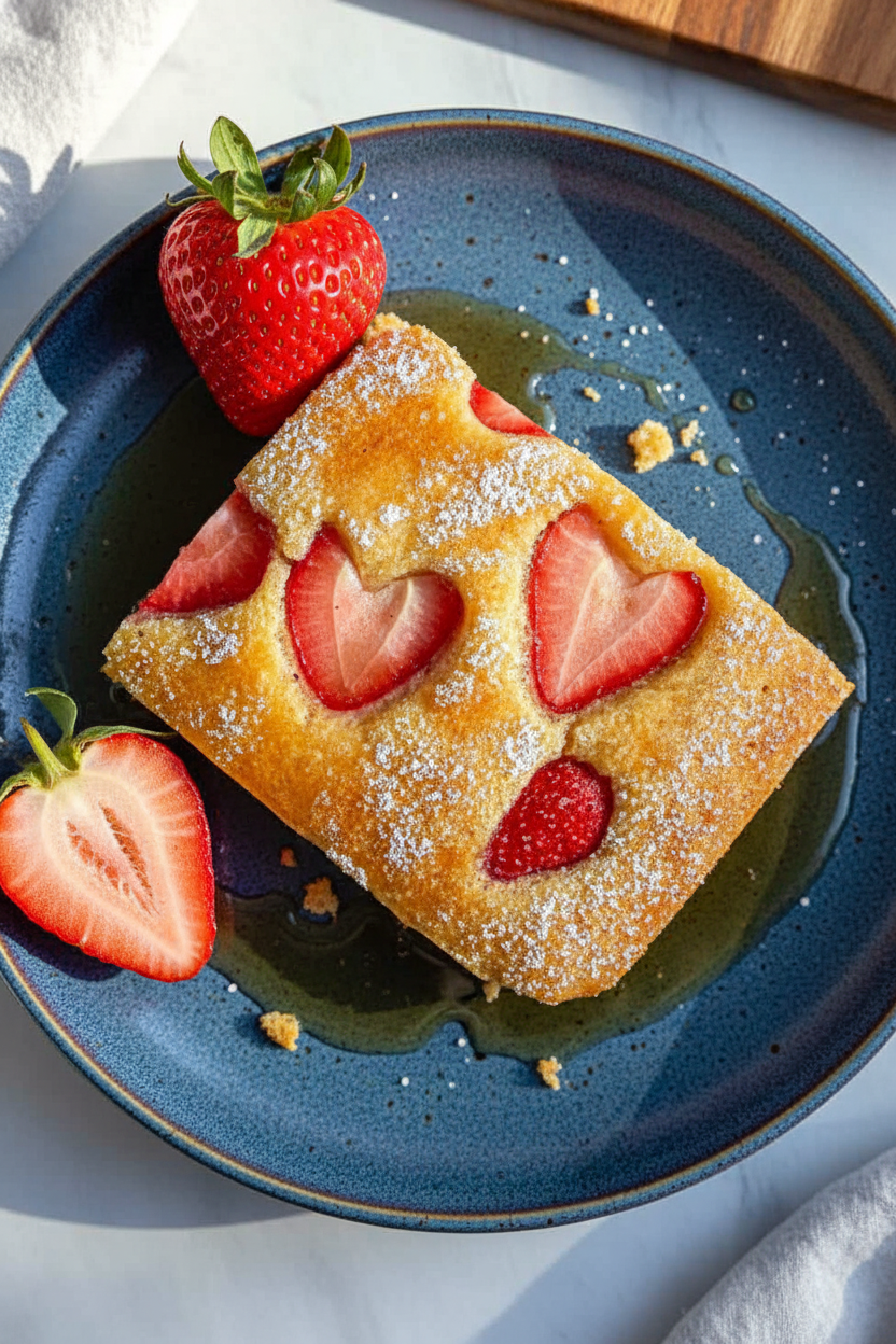 Strawberry Breakfast Slab