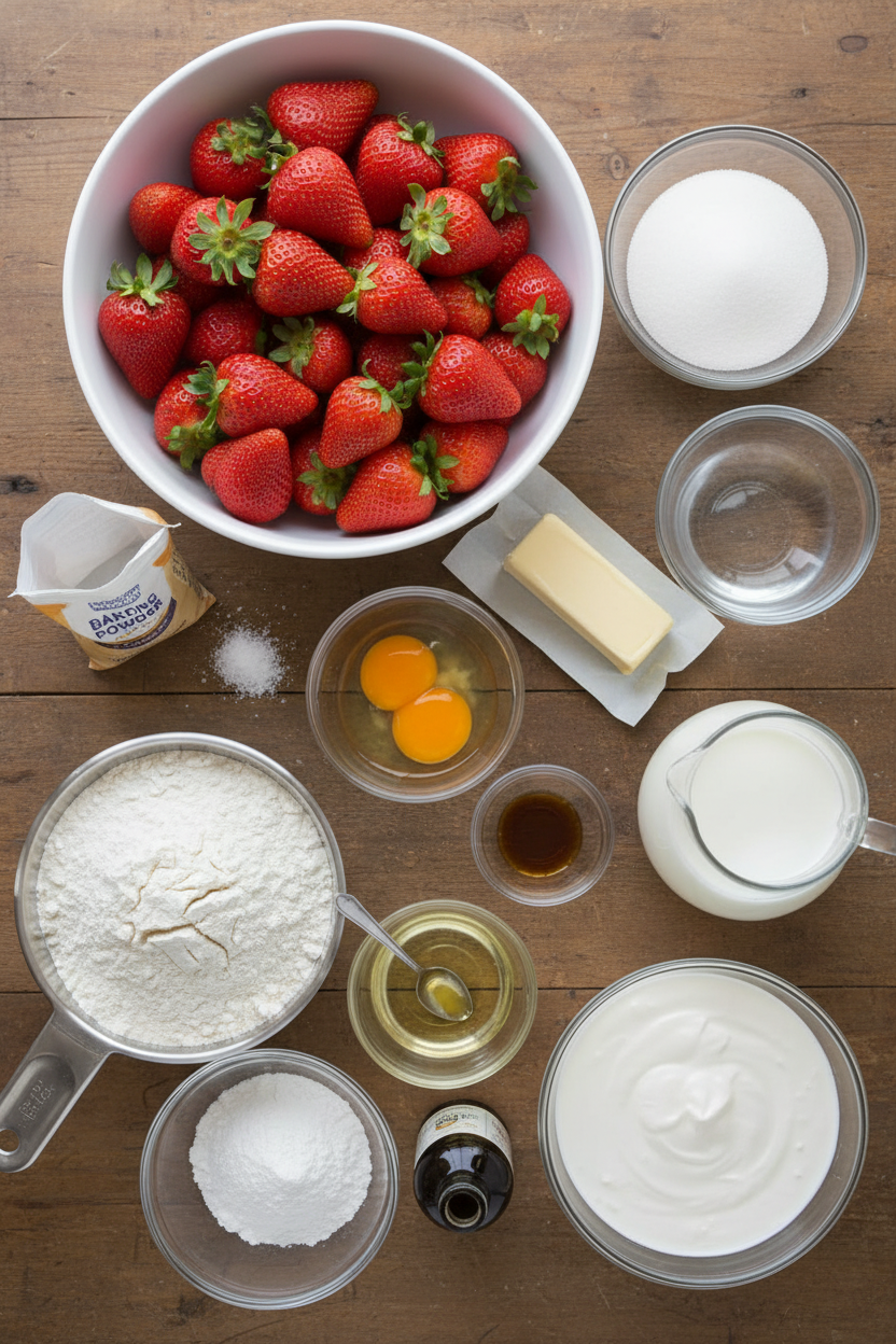 Summer Berry Cloud Cake