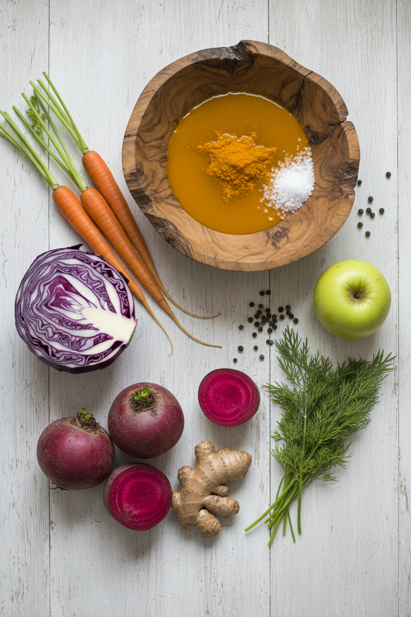 Tangy Apple and Cabbage Kraut Slaw