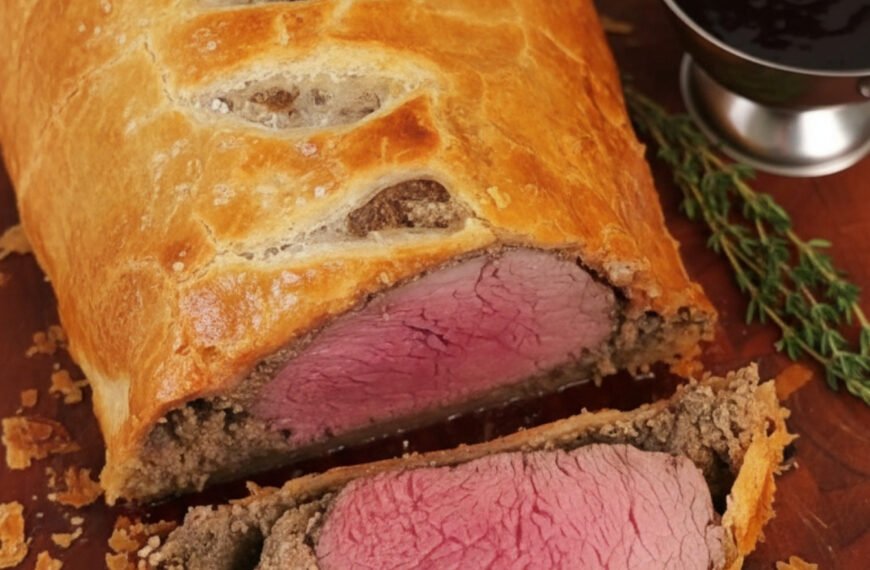 Timeless Beef Wellington with Mushroom Duxelles