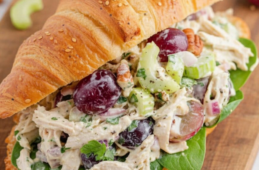 Toasted Pecan and Grape Chicken Salad