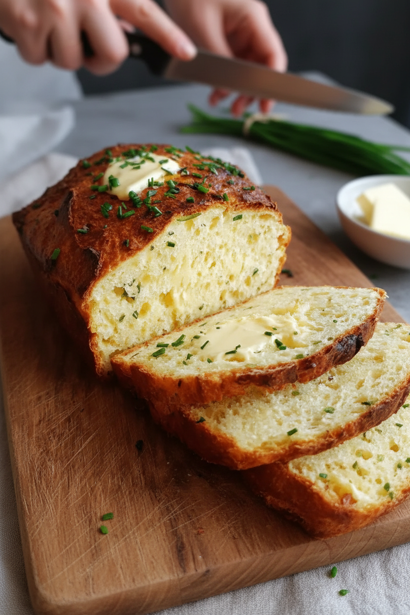 Two Ingredient High Protein Cottage Cheese Bread