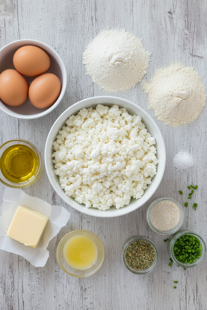 Two Ingredient High Protein Cottage Cheese Bread