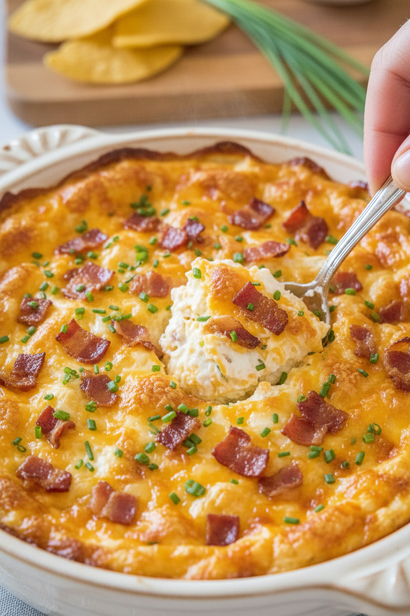 Ultimate Bacon Cheddar Ranch Dip