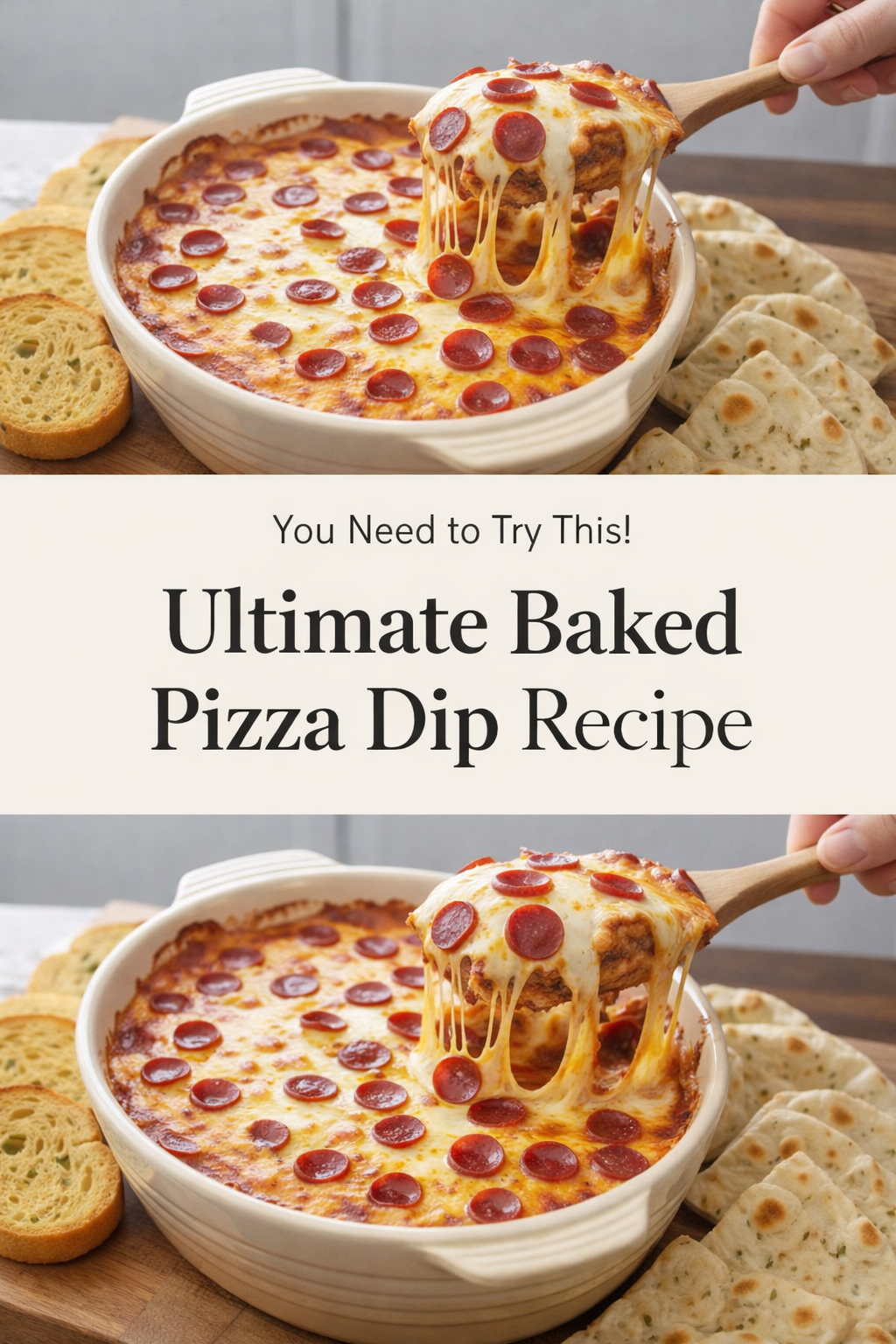 Ultimate Baked Pizza Dip Recipe