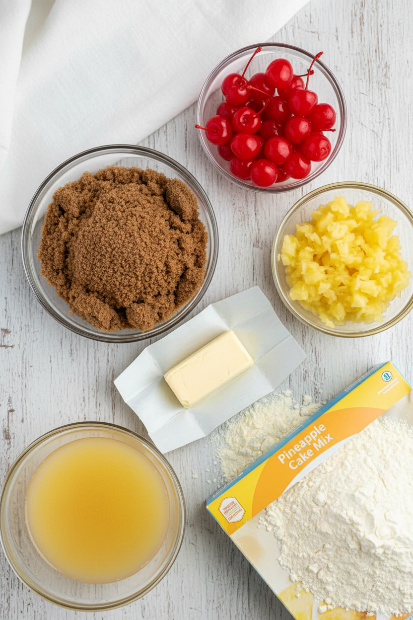 Upside-Down Pineapple Cherry Cupcakes I Always Make