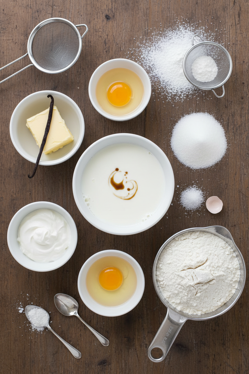 Vanilla Bean Dream Cupcakes