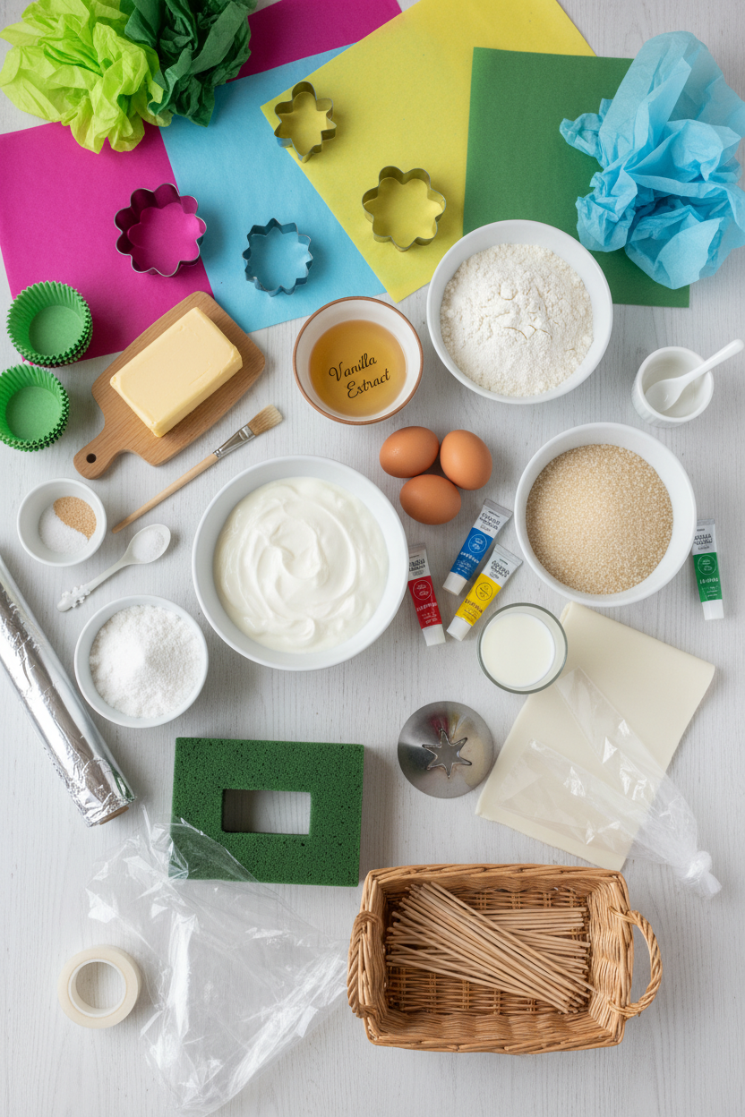 Vanilla Cupcakes for Mothering Sunday