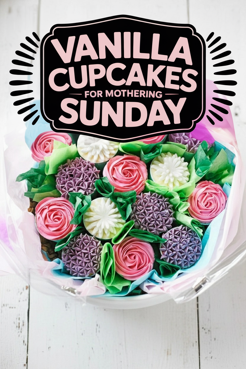Vanilla Cupcakes for Mothering Sunday