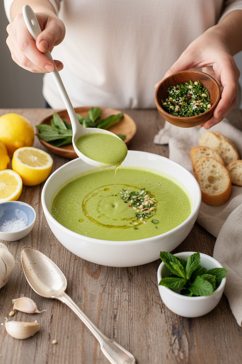 Velvety Asparagus Bisque