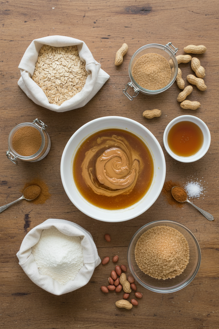 Wholesome Peanut Butter Oatmeal Bites