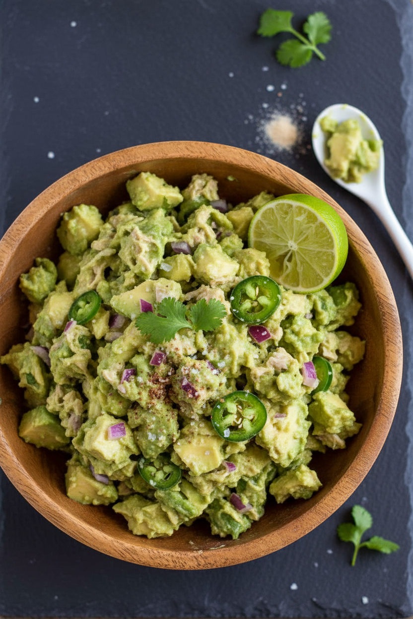 Zesty Avocado Tuna Salad in Minutes