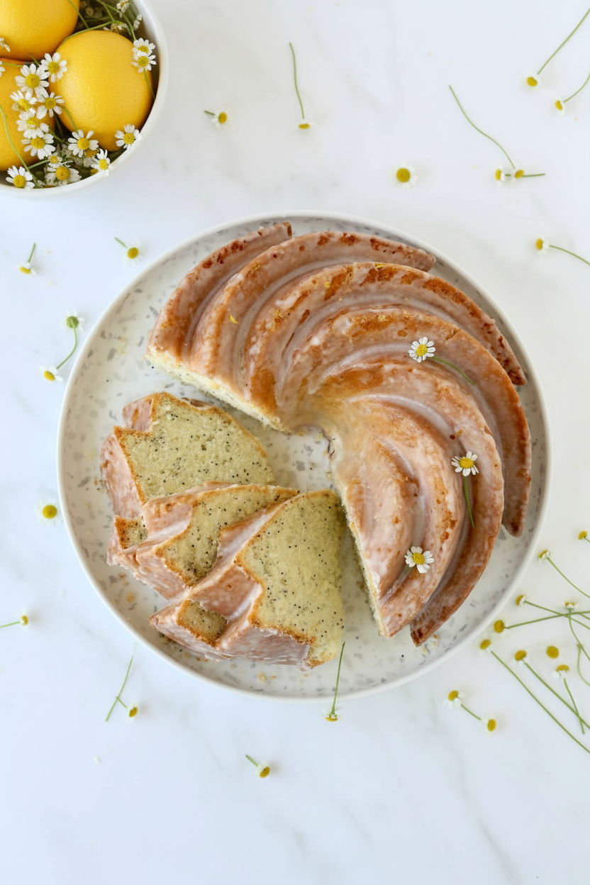 Zesty Lemon Poppy Seed Bundt