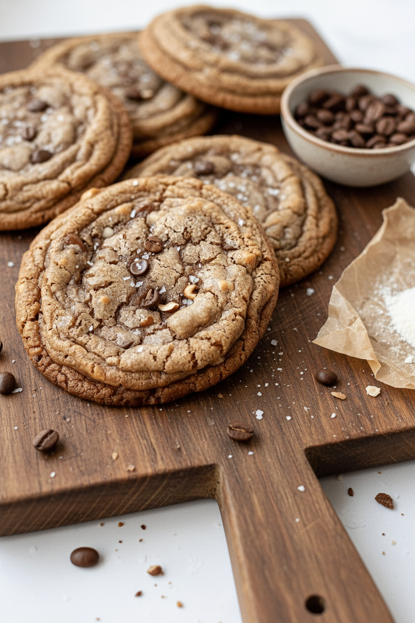 Chefs Secret Brown Butter Toffee Espresso Cookies