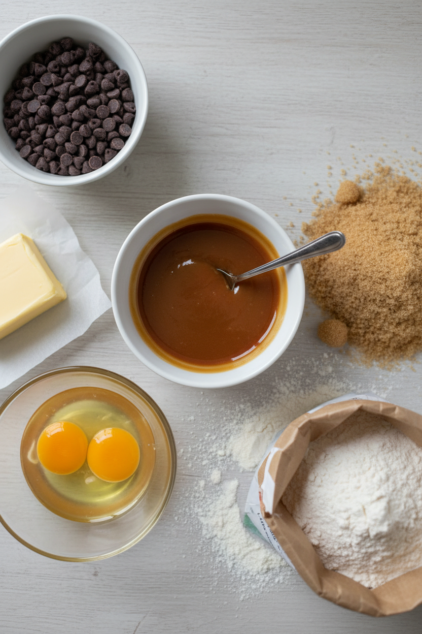 Chewy Caramel Chocolate Chip Cookie Bars Recipe