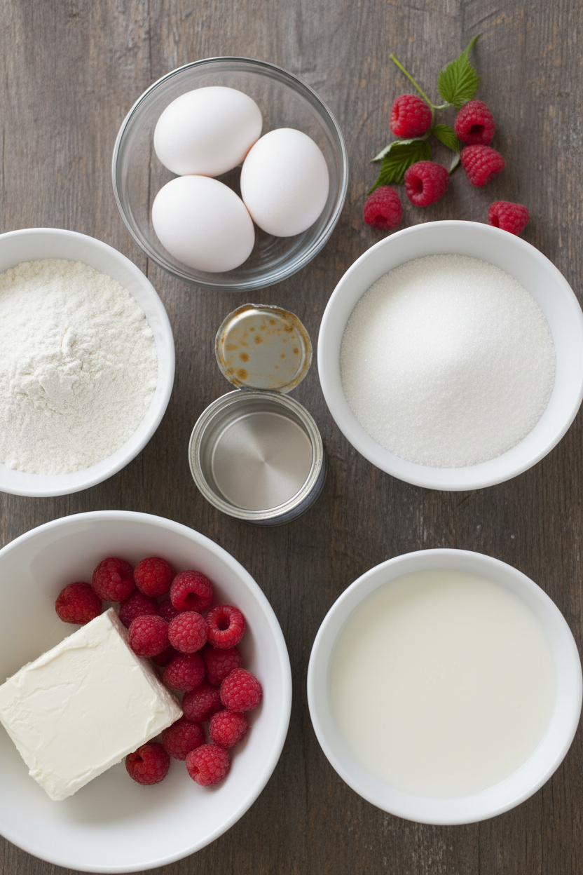 Cream Cheese Swirled Raspberry Muffins Recipe