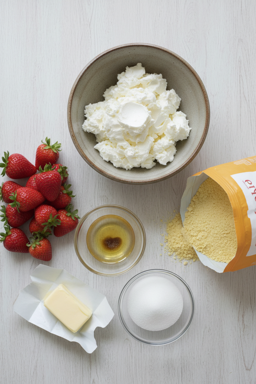 Creamy Strawberry Cake with a Surprising Twist