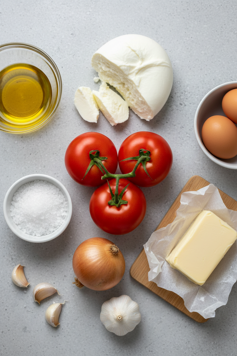 Crustless Tomato Pie Recipe by Chef Experience