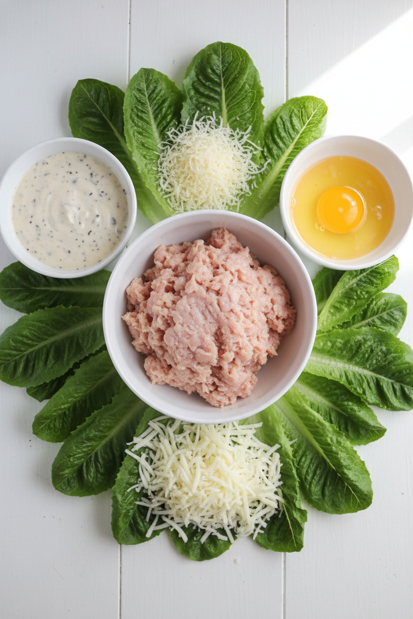 Easy Chicken Crust Caesar Salad Pizza