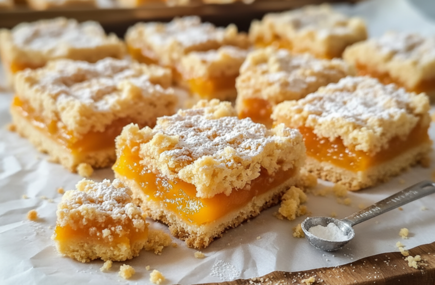 My Favorite Apricot Shortbread Bars Recipe