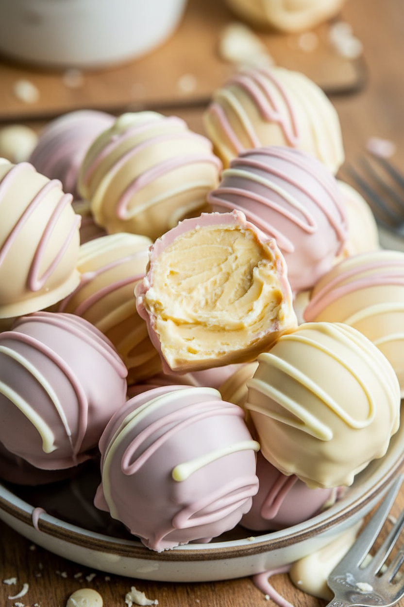 Easy No-Bake Banana Pudding Truffles with Cream Cheese